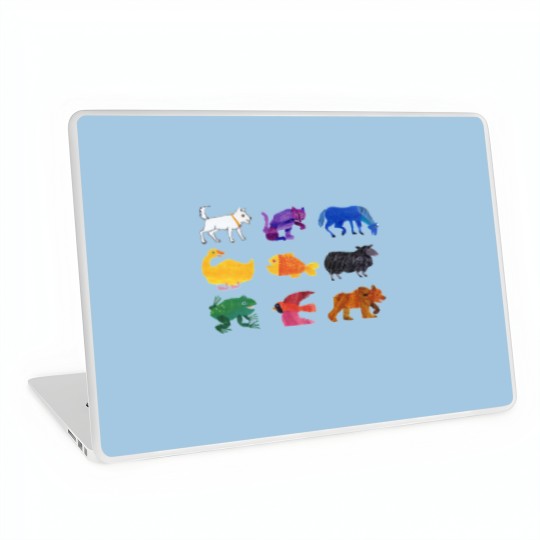 Discover Eric Carle Animals Laptop Skins
