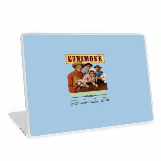 Discover Gunsmoke 68 Years Anniversary 1955-2023 Laptop Skins