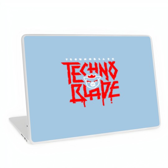 Discover TechnoBlade Logo Red Laptop Skins