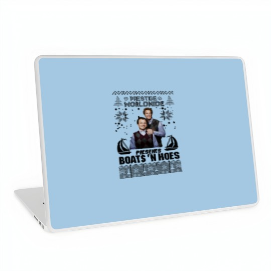 Discover Prestige Worldwide Presents Boats'n Hoes Ugly Christmas Sweat Laptop Skins