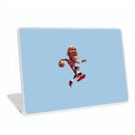 Discover Michael Jordan Laptop Skins | Vintage 90s Michael Jordan Laptop Skins