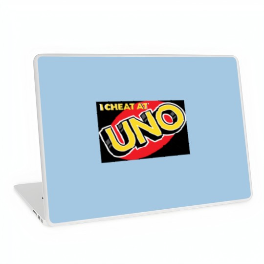 Discover I CHEAT AT UNO Laptop Skins