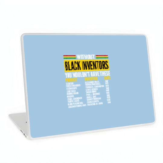 Discover History Of Forgotten Black Inventors Black History Month Laptop Skins