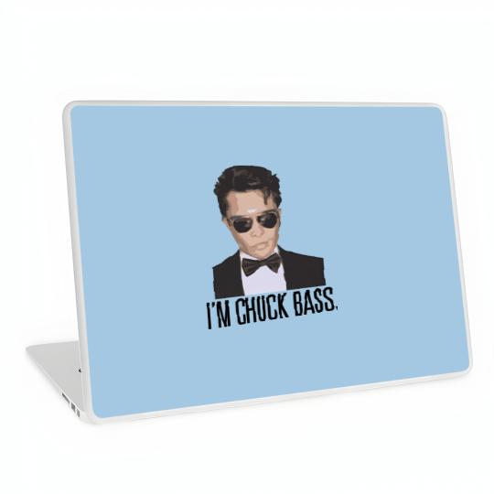 Discover I'm Chuck Bass Short-Sleeve Unisex Laptop Skins