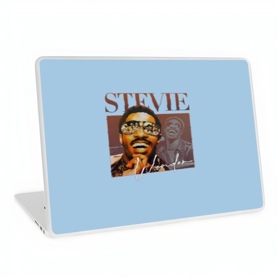 Discover Stevie Wonder Vintage Unisex Laptop Skins stevie wonder Laptop Skins