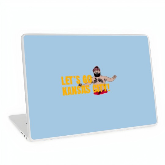 Discover Jason Kelce Laptop Skins Off, Chiefs - TOUCHDOWN Laptop Skins