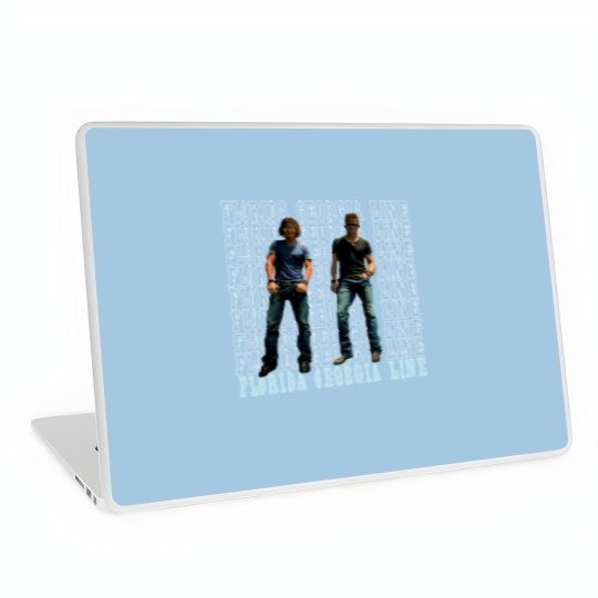 Discover Florida Georgia Line 2013 tour black Laptop Skins - small