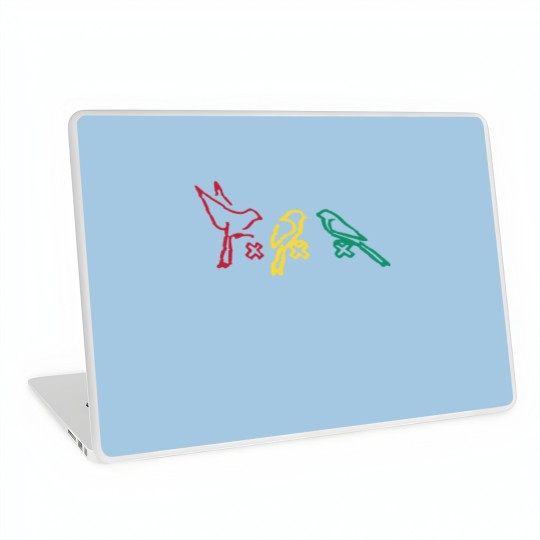 Discover Bob Marley Three Birds Laptop Skins