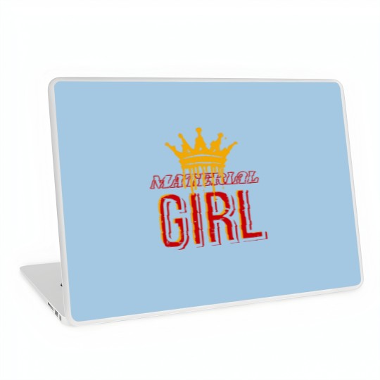 Discover Material Girl Red Madonna-style Laptop Skins for women Concert Laptop Skins