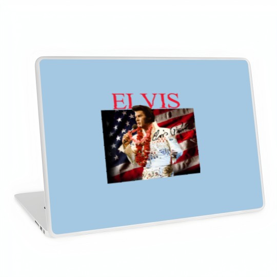 Discover Elvis Presley Signature Cotton T- Laptop Skins Gift Unisex All Size S to 2345XL