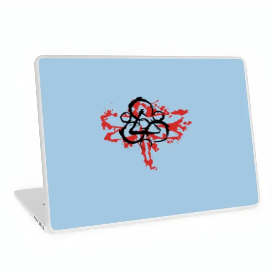 Discover Dragonfly Color Red And Black Coheed And Cambria Laptop Skins