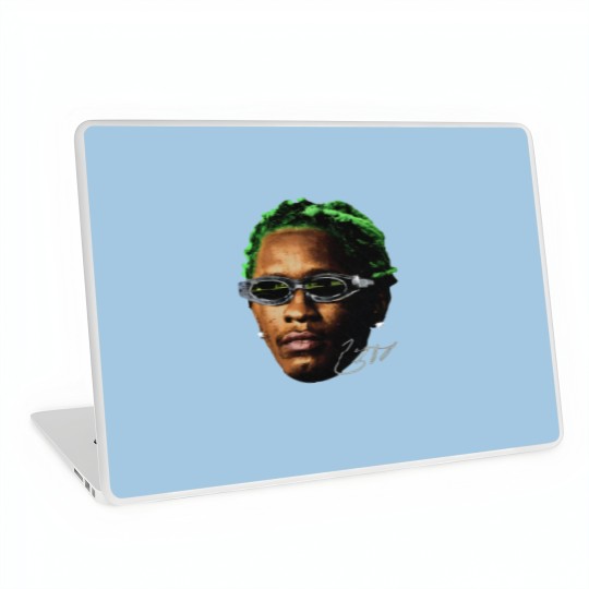 Discover YOUNG THUG Laptop Skins, Concert Merch, Rare Hip Hop Laptop Skins