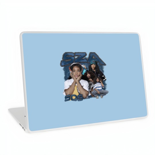 Discover Vintage SZA Good Days Laptop Skins, SZA 90s Laptop Skins