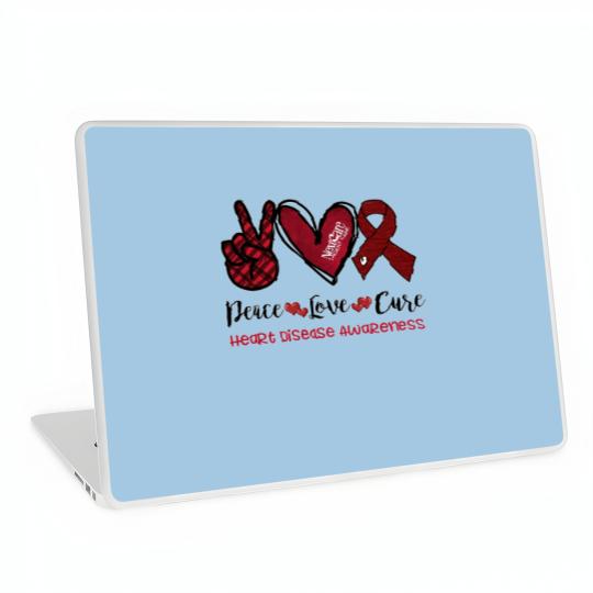 Discover NextCare Urgent Care Heart Disease Awareness Laptop Skins