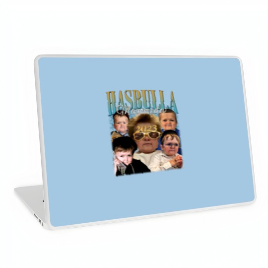 Discover Hasbulla Magomedov Vintage Laptop Skins , King Hasbulla
