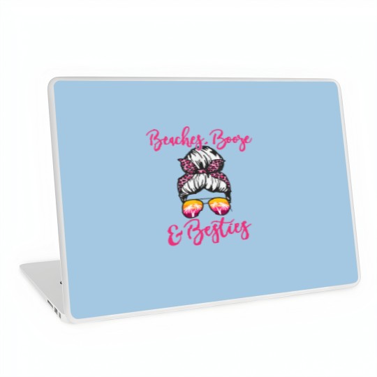 Discover Girls Trip Girls Weekend Friends Beaches Booze & Besties Laptop Skins
