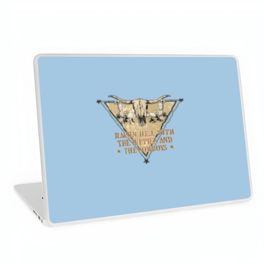 Discover The Hippies & The Cowboys Laptop Skins, Raisin' Hell With The Hippies and The Cowboys