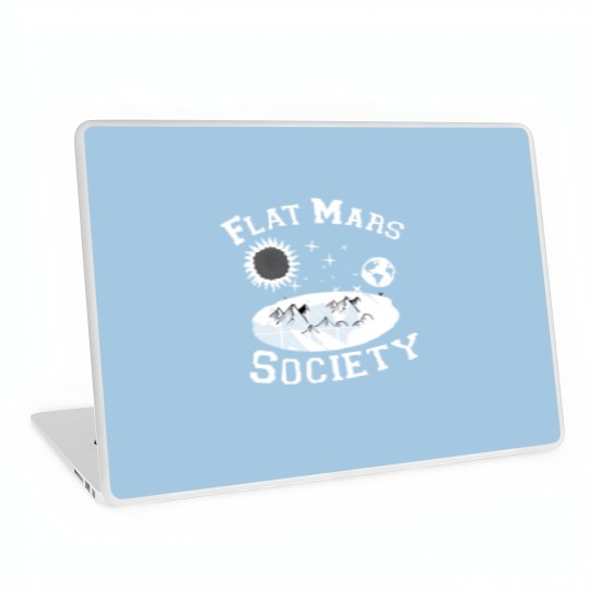 Discover Flat Mars Society - Flat Mars Society - Laptop Skins