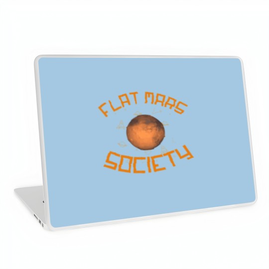 Discover Flat Mars Society Gift - Surviving Mars Laptop Skins