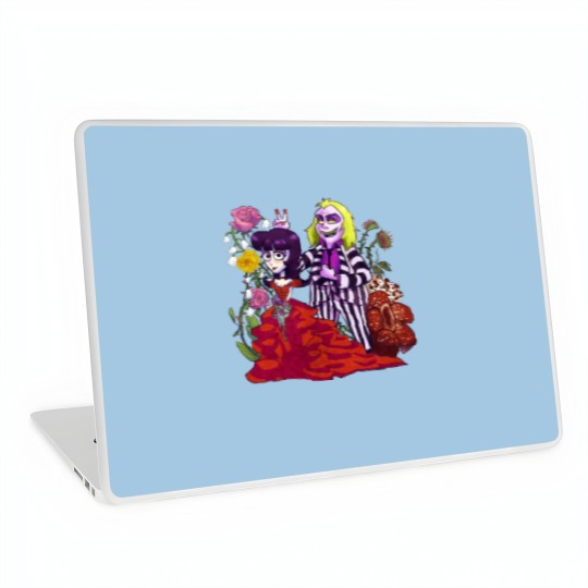Discover Beetlejuice and Lydia Flowers Laptop Skins
