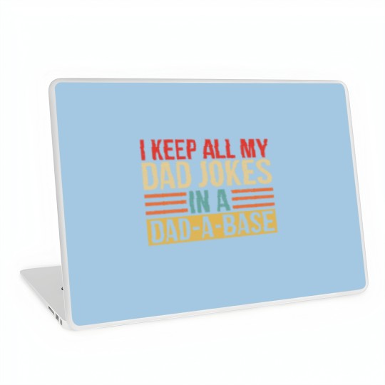 Discover Dad Joke Database Laptop Skin