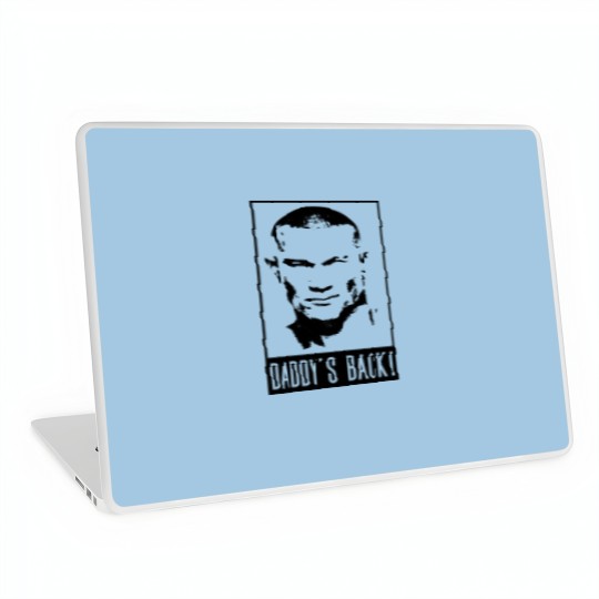 Discover Randy Orton Laptop Skins Wrestling Entertainment The Viper Randy Orton Daddy's Back Laptop Skins