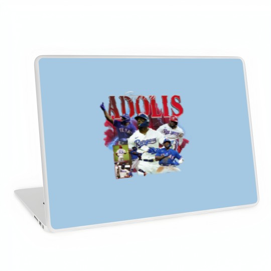 Discover Adolis Garcia Texas Baseball Laptop Skins, Baseball Laptop Skins Christmas Gift Unisex
