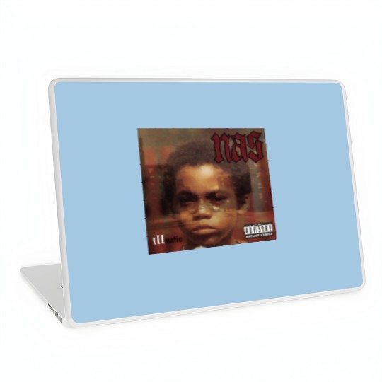 Discover Nas Illmatic Album Vintage Music Laptop Skins