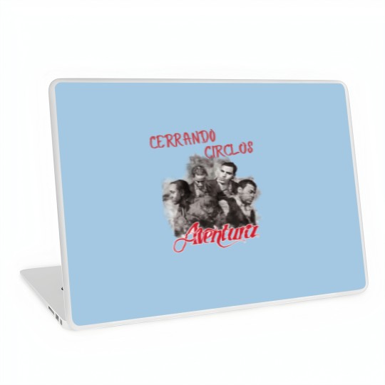 Discover Aventura Cerrando Ciclos 2024,Aventura Album Laptop Skins, God's Project Album Laptop Skins