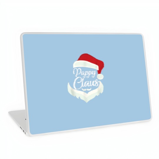 Discover Pappy Claus Christmas Pajamas Santa Costume Laptop Skins