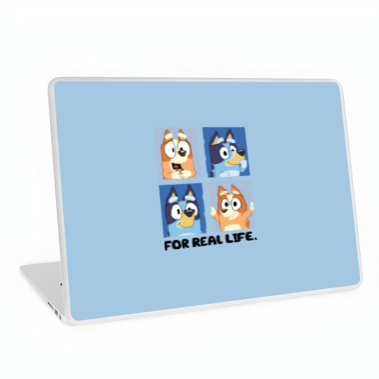 Discover BlueyDad For A Real Life Laptop Skins | BlueyDad And Bingo Laptop Skins