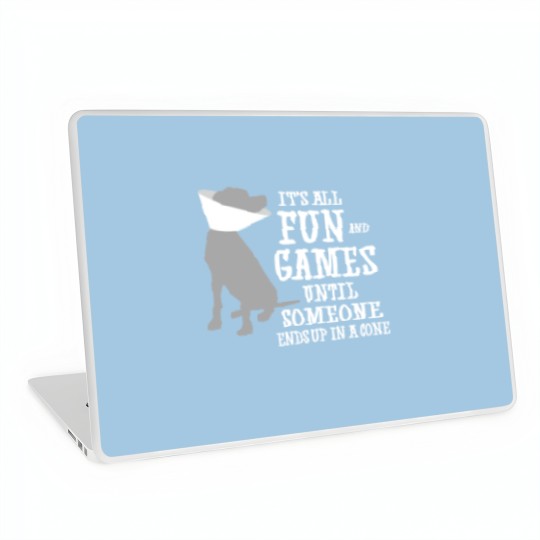 Discover Its all fun and games until someone ends up in a cone Laptop Skins