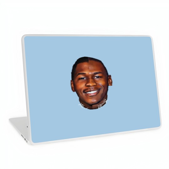 Discover Anthony Edwards Michael Jordan Timberwolves Graphic Laptop Skins