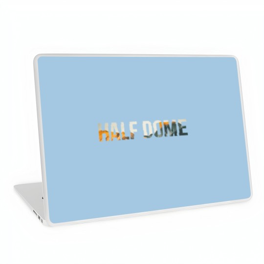 Discover Half Dome Sticker Laptop Skins