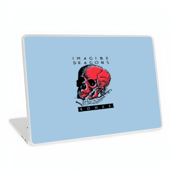 Discover Vintage Bones Imagine Dragons Skull Art Laptop Skins