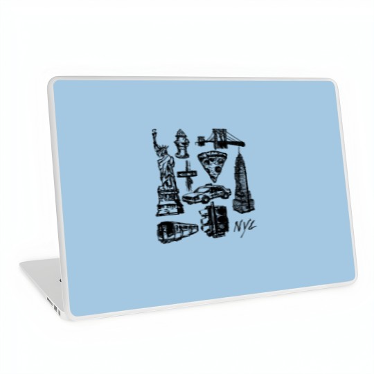 Discover nyc - Nyc - Laptop Skins