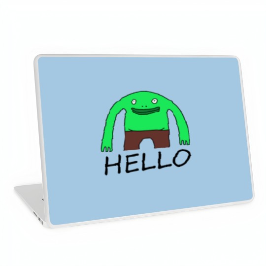 Discover Smiling friends Mr Frog sticker Sticker Laptop Skins