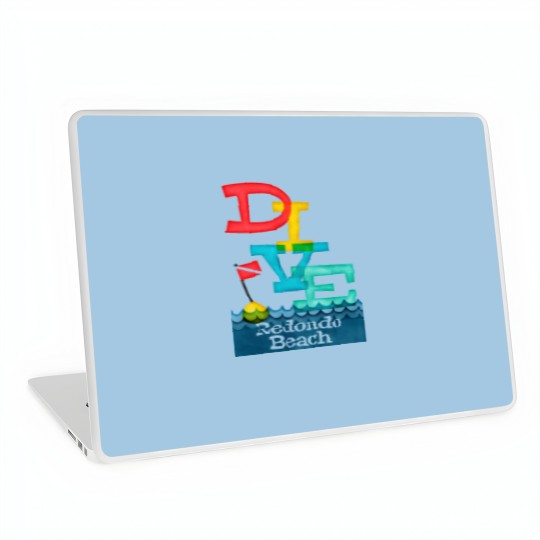 Discover Redondo Beach Dive - Colorful Scuba Laptop Skins
