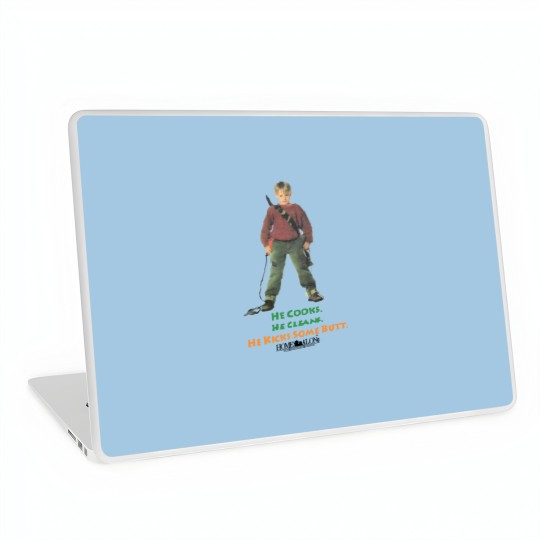 Discover Vintage 1991 home alone movie promo Laptop Skins
