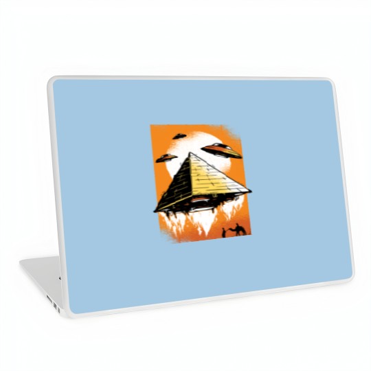 Discover Pyramid Ufo Design - Pyramid Ufo - Laptop Skins