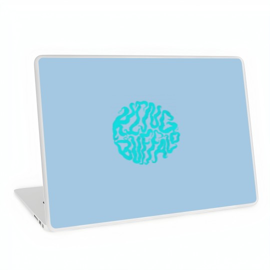 Discover King Buffalo, black and blue Laptop Skins