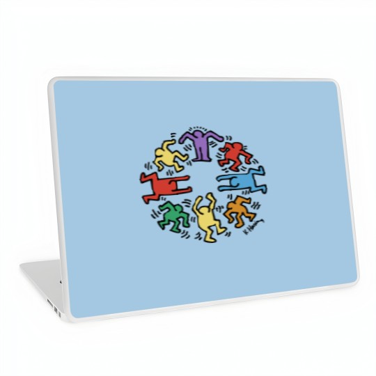 Discover New Vintage Keith Haring Laptop Skins Size USA