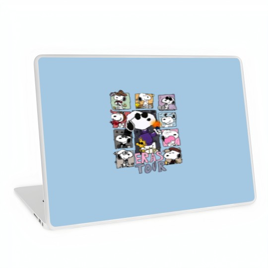 Discover The Snoopy Era Tour Laptop Skins Snoopy Laptop Skins
