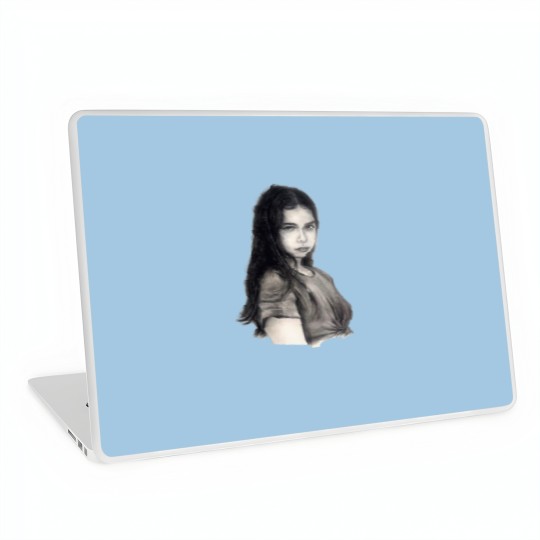 Discover Hope Sandoval pencil drawing Laptop Skins