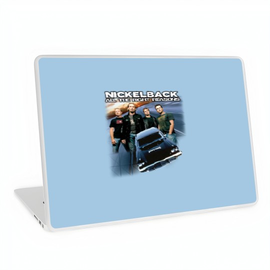 Discover Nickelback Music Laptop Skins, Vintage Get Rollin' Tour 2023 Tickets Album Laptop Skins