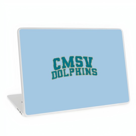 Discover College of Mount Saint Vincent Dolphins 01 Laptop Skins