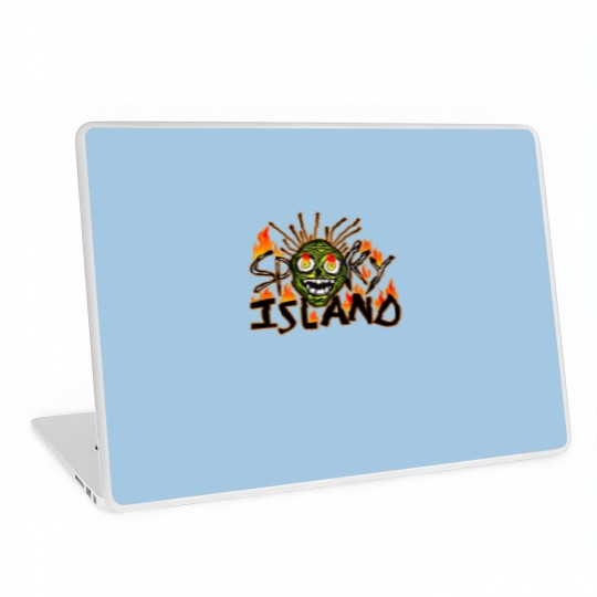 Discover Spooky Island Scooby Doo Collage Unisex Laptop Skins, Spooky Island