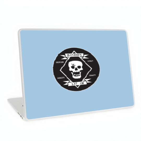 Discover The Bandits - 1st Battalion - 37th Armor Regiment (Clean Style) Laptop Skins