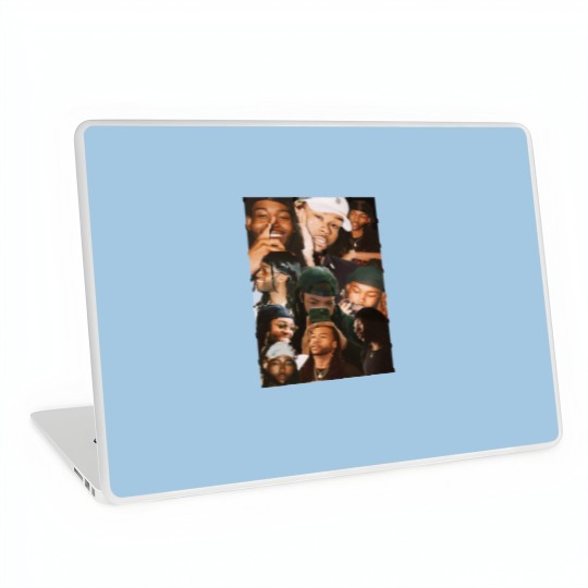 Discover PartyNextDoor Collage Laptop Skins, PartyNextDoor Laptop Skins