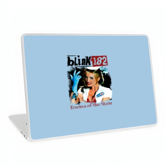 Discover Vintage Blink Enema of the State Laptop Skins - Vintage Blink